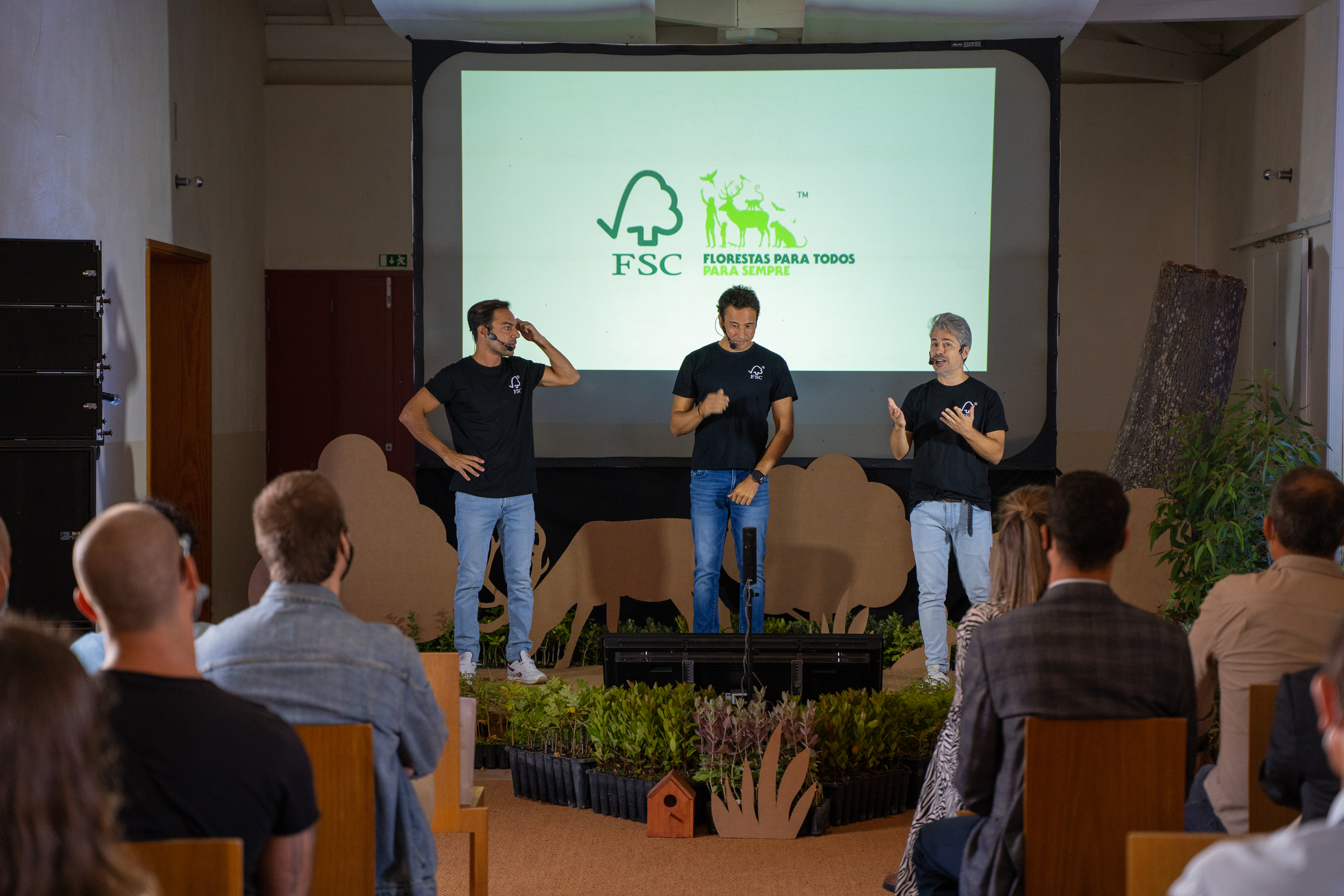 Tiago Aldeia, Pedro Górgia e Alexandre da Silva
