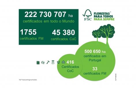 Meio milhão de hectares certificados em Portugal